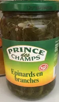 Epinards en branches