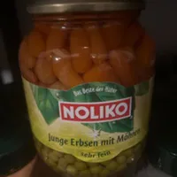 Erbsen und Möhren