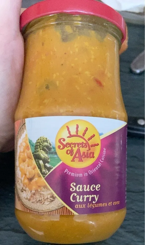 SAUCE CURRY AUX LEGUMES ET COCO