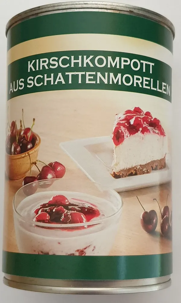 Kirschkompott aus Schattenmorellen
