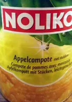 Compote de pommes avec morceaux