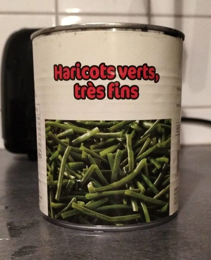 Haricots verts, très fins