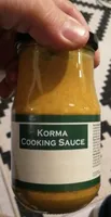 Korma cooking sauce