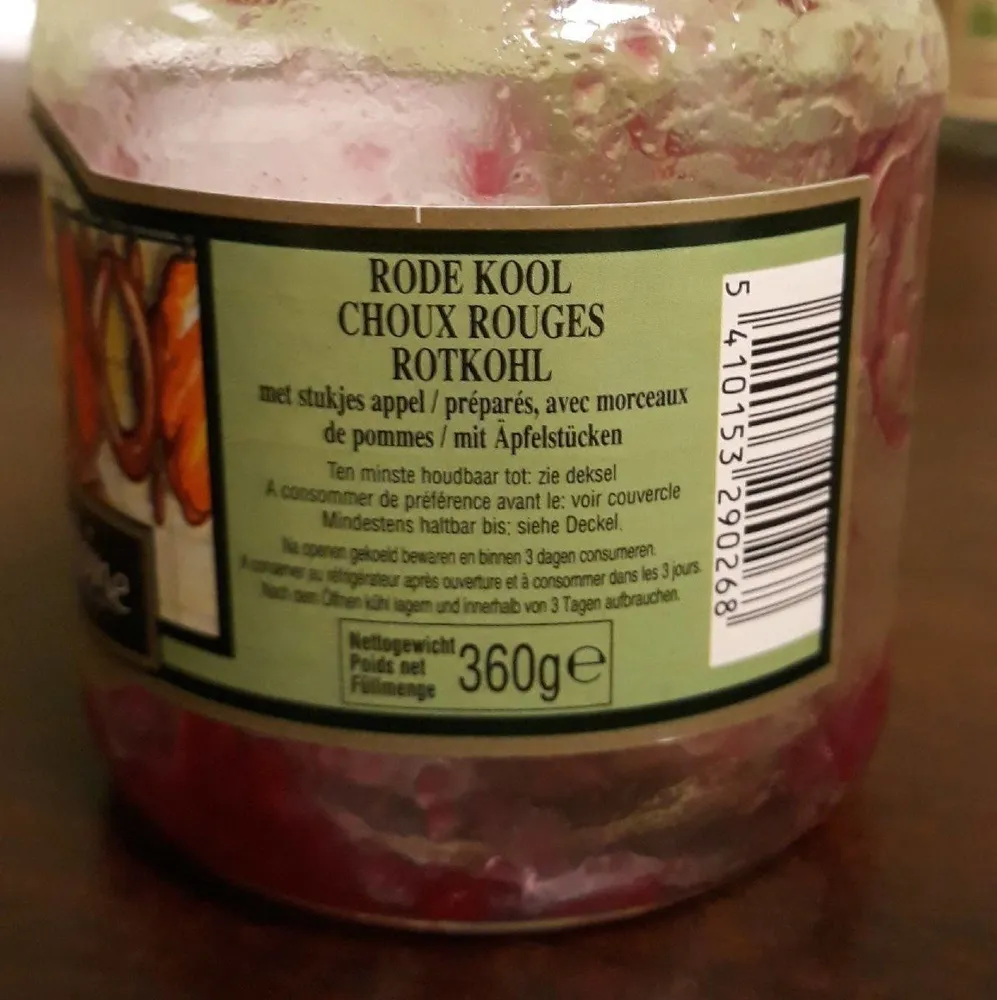 Choux rouges