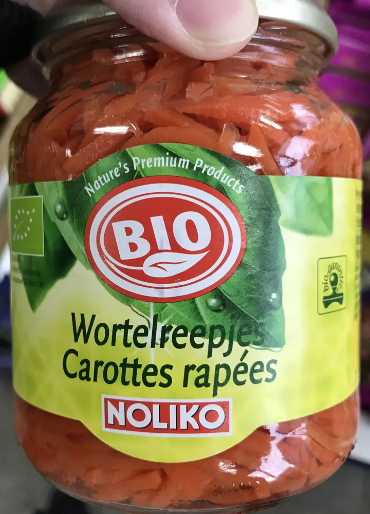 Carottes rapées bio