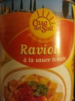 Ravioli à la sauce tomate