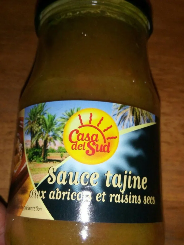 Sauce tajine abricots et raisins secs