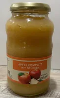Apfelkompott mit Stücken