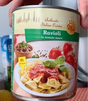 Ravioli à la sauce tomate