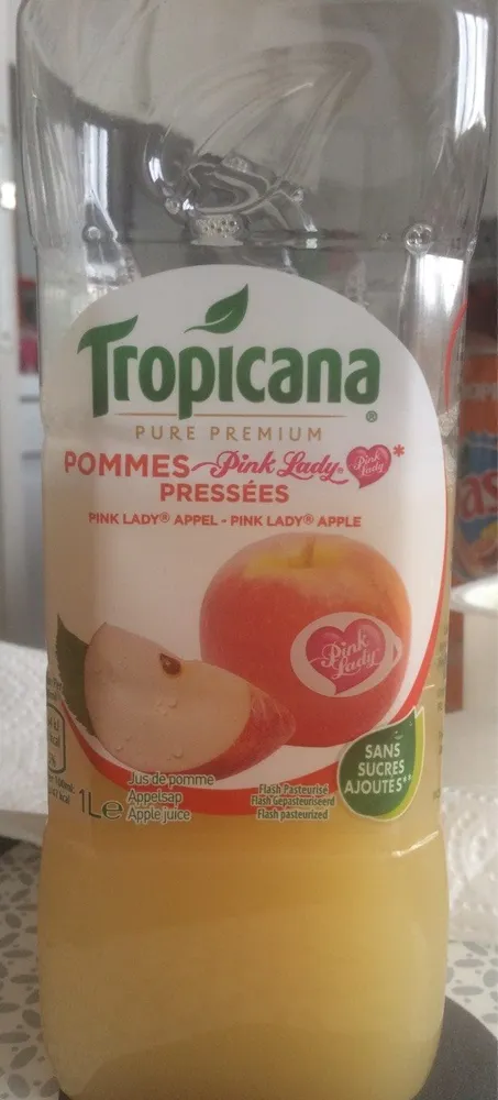 Jus pommes pressees
