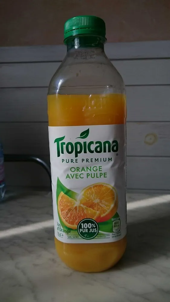 Pure Premium Orange avec Pulpe 100% pur jus
