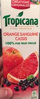 Pure Premium Orange sanguine cassis 100% pur fruit pressé