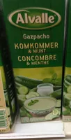 Gazpacho concombre menthe