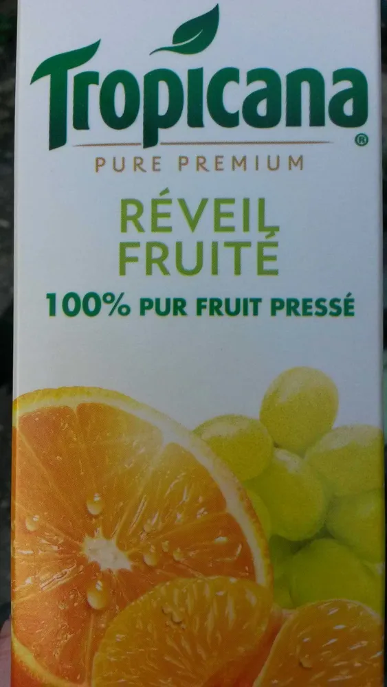 Pure premium réveil fruité 100% pur fruit pressé