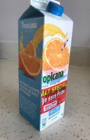 Jus d'orange sans pulpe