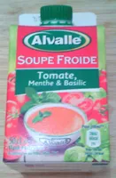 Soupe Froide Tomate, Menthe & Basilic