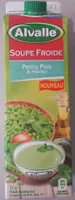 Soupe froide petits pois & menthe