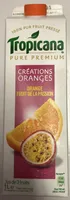 Pure Premium Créations Oranges Orange Fruit de la Passion