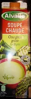 Soupe Chaude Courgette grillée & thym