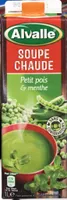 Soupe chaude Petits pois & menthe