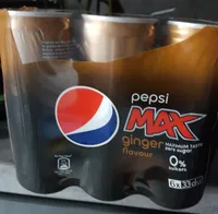 Pepsi max ginger flavour