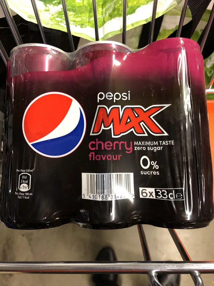 Pepsi max chery