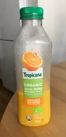 Organic orange with juicy bits