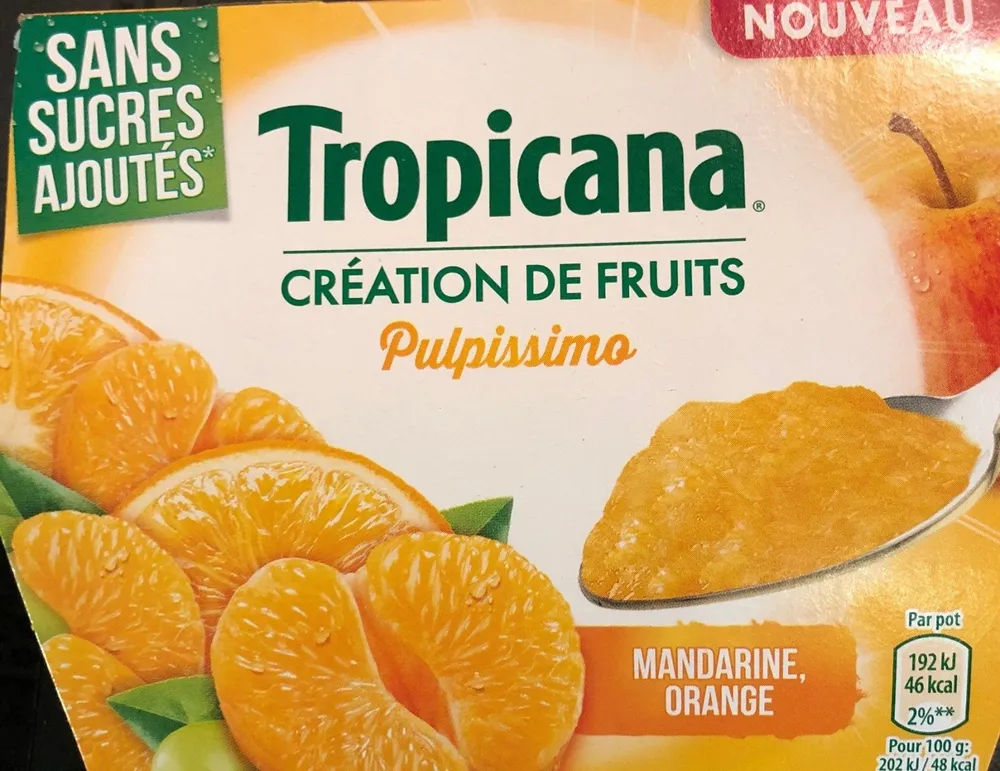 Pulpissimo mandarine orange