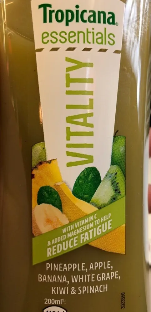 Tropicana vitality essentials