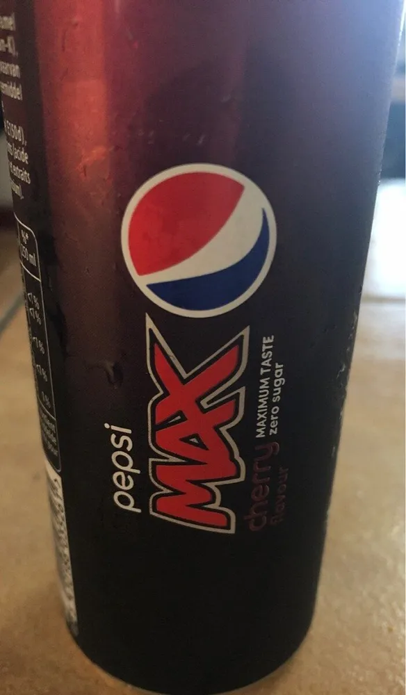Pepsi max cherry