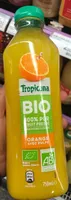 Orange avec Pulpe pressée