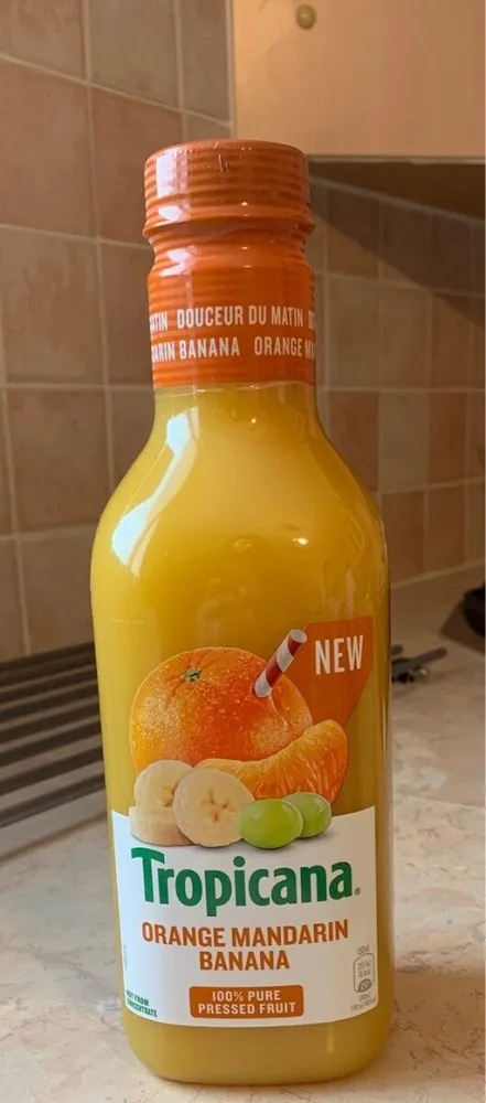 Tropicana orange mandarine banane
