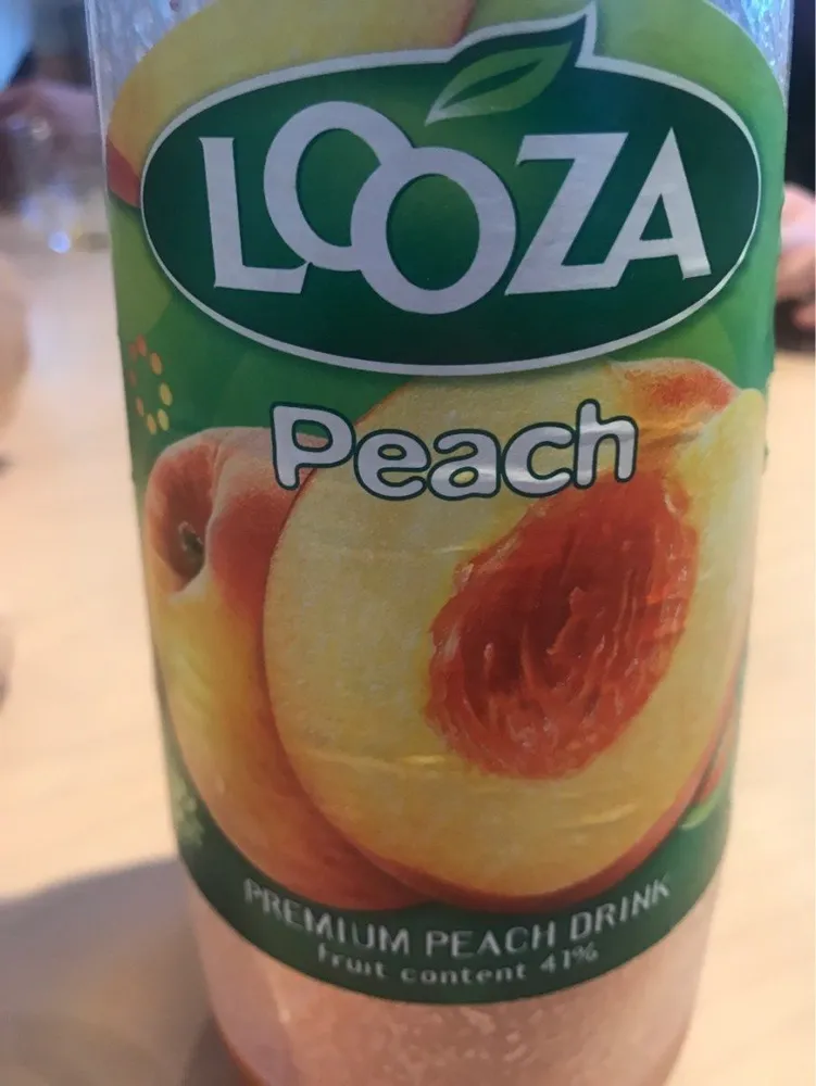 Premium peach drink