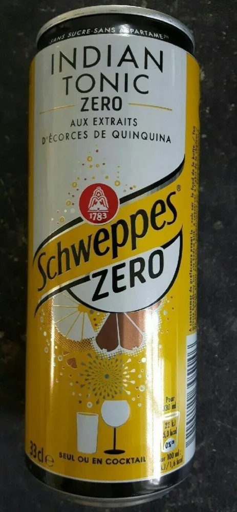 Indian Tonic Zero Sleek Cans 33CL 6-pack
