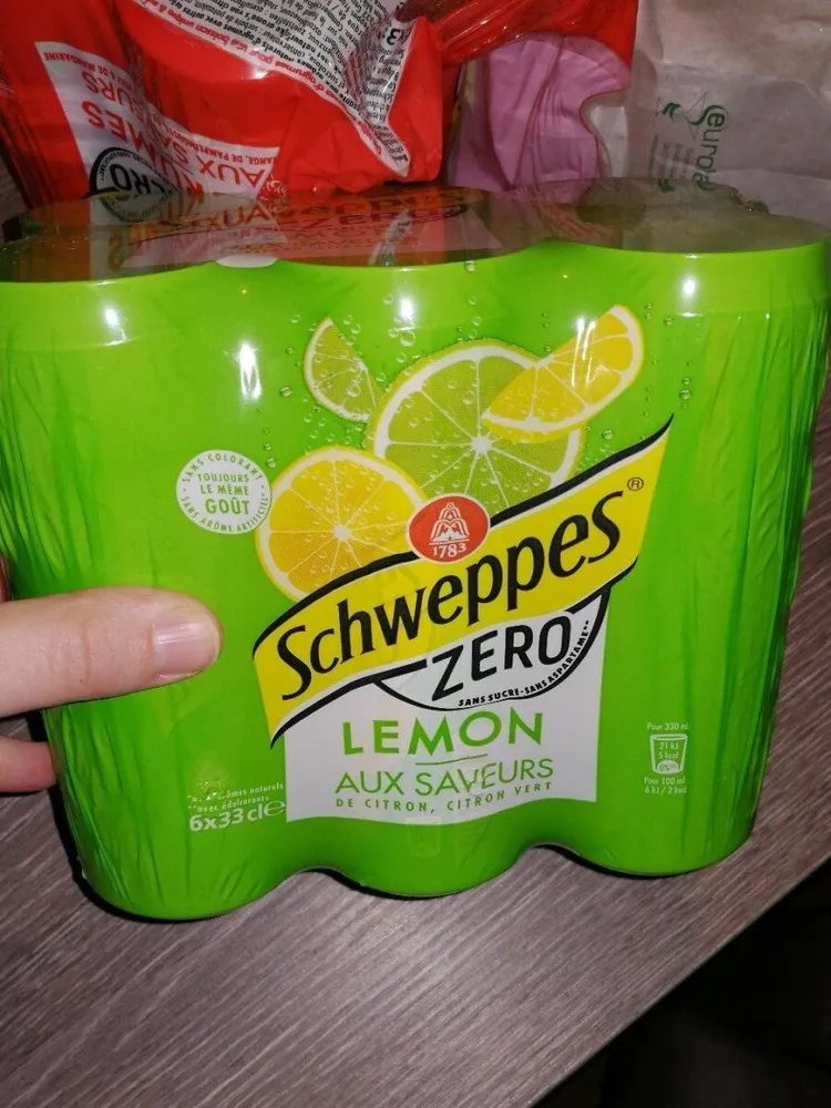 Schweppes zéro lemon