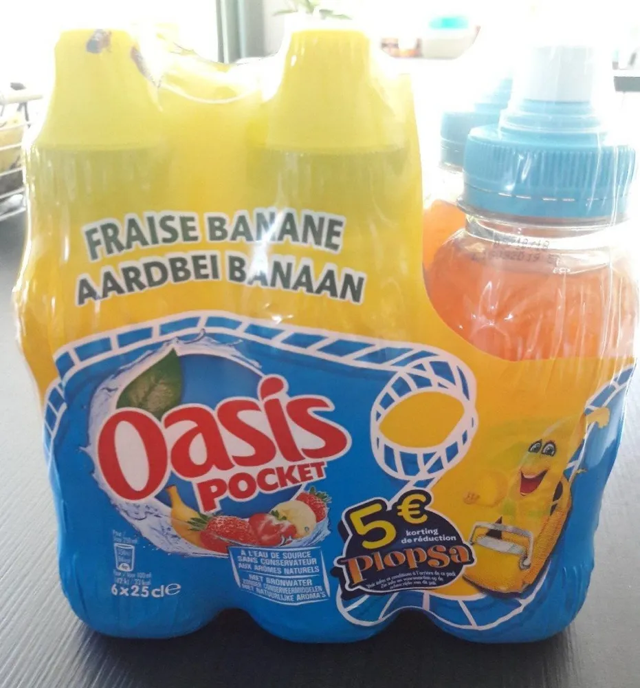 Oasis Pocket fraise banane