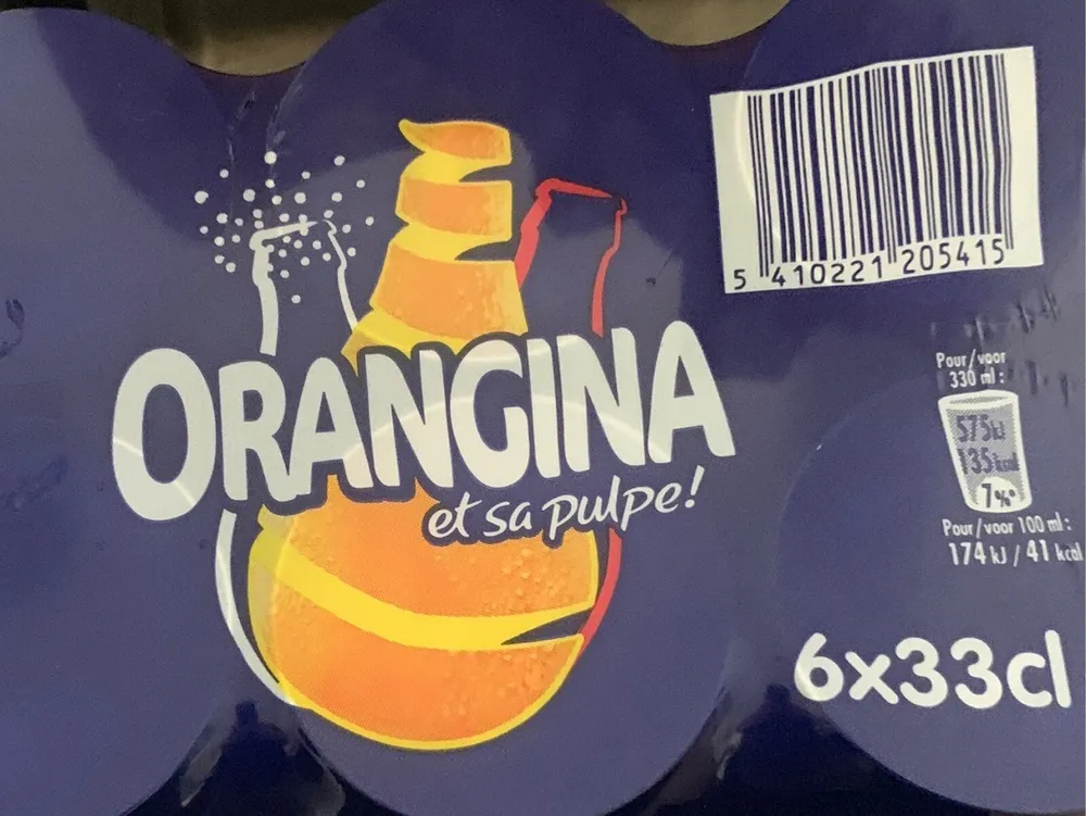 Orangina Slim Cans 4X33CL 6-pack