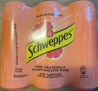 Schweppes Pink Grapefruit 6 x 330ML