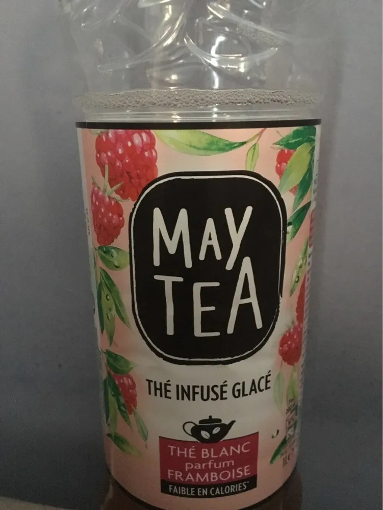 Thé infusé glacé parfum framboise