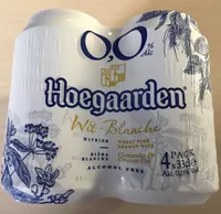 Hoegaarden biere sans alcool