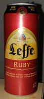 50CL BIERE LEFFE RUBY