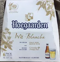 BLE 6X25CL HOEGAARDEN 4,9% BLC