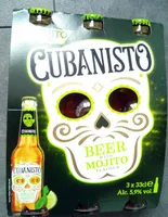 Cubanisto beer with mojito flavor