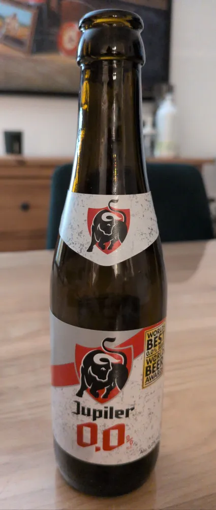 Jupiler 0,0% 25 CL Fles