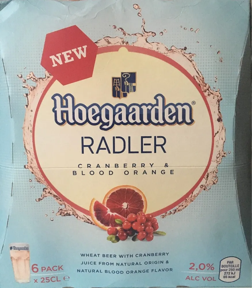 Bière blanche Cranberry/orange Hoegaarden