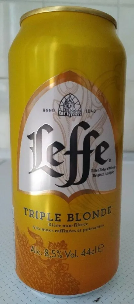 Bière blonde triple
