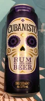 Cubanisto rum flavoured beer
