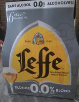 Leffe blonde 0%