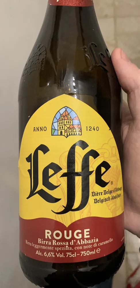 Birra Leffe Rossa