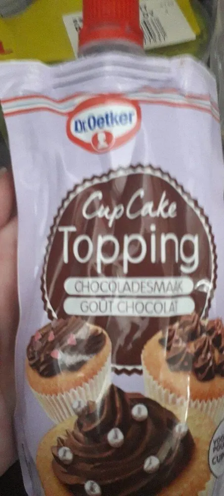 Coup cake topping